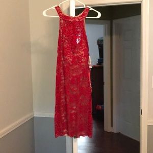 Morgan and Company Red Dress